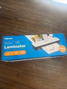 Fellowes Sola 95 Therma Laminator Starter kit